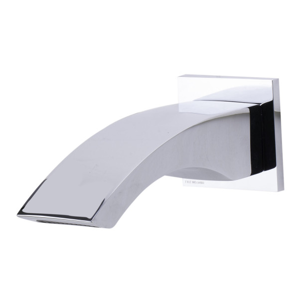 ALFI brand AB3301 Curved Tub Filler Bathroom Spout Polished or Brushed