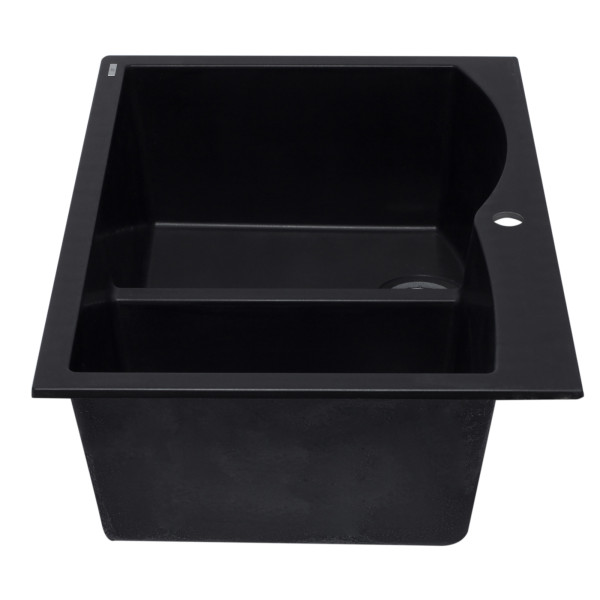 ALFI brand AB3320DI 33" Double Bowl Drop In Granite Composite Kitchen Sink