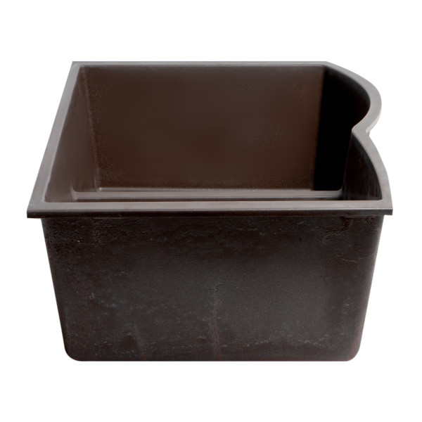 ALFI brand AB3320UM 33" Double Undermount Granite Composite Kitchen Sink