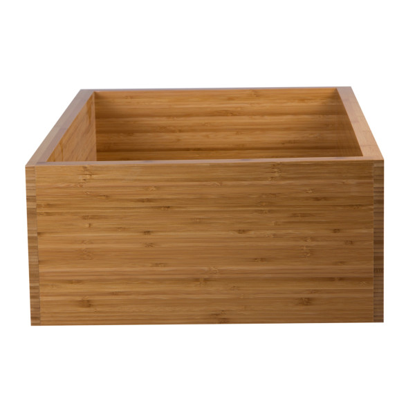 ALFI brand AB3321 33-Inch Double Bowl Bamboo Kitchen Farm Sink
