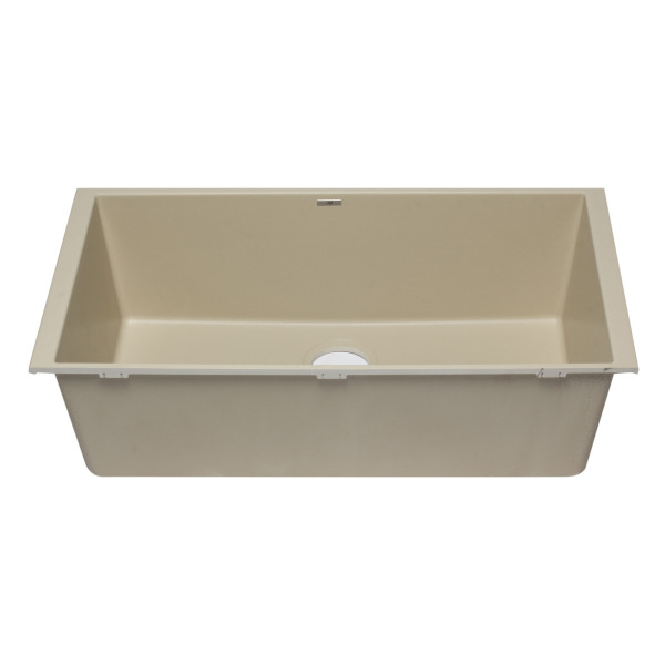 ALFI brand AB3322UM 33" Single Undermount Granite Composite Kitchen Sink
