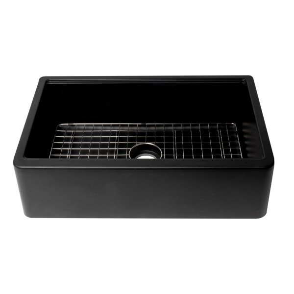 ALFI brand AB33FARM Granite Composite Single Bowl Farm Sink with Accessories