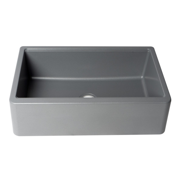 ALFI brand AB33FARM Granite Composite Single Bowl Farm Sink with Accessories