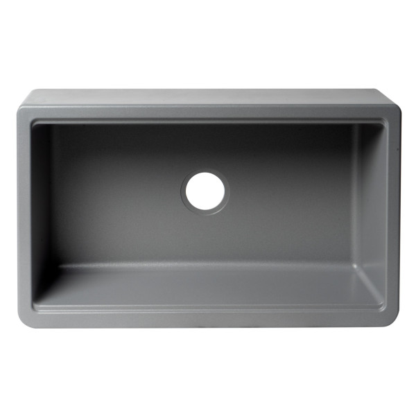 ALFI brand AB33FARM Granite Composite Single Bowl Farm Sink with Accessories