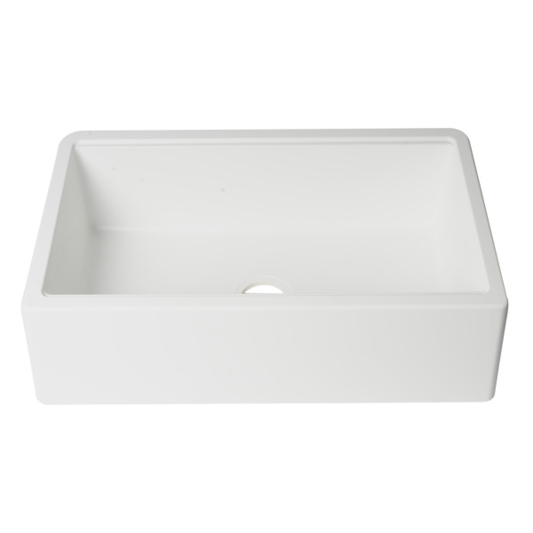 ALFI brand AB33FARM Granite Composite Single Bowl Farm Sink with Accessories