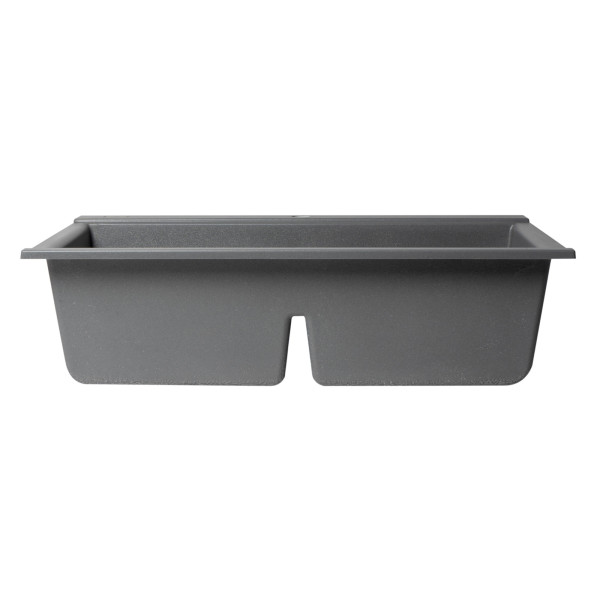 ALFI brand AB3418DBDI Granite Composite Workstation Step Sink with Accessories
