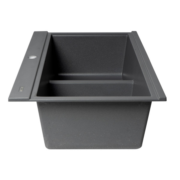 ALFI brand AB3418DBDI Granite Composite Workstation Step Sink with Accessories