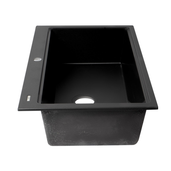 ALFI brand AB3418SBDI Granite Composite Workstation Step Rim Sink w/ Accessories