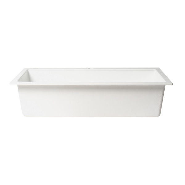 ALFI brand AB3418SBDI Granite Composite Workstation Step Rim Sink w/ Accessories