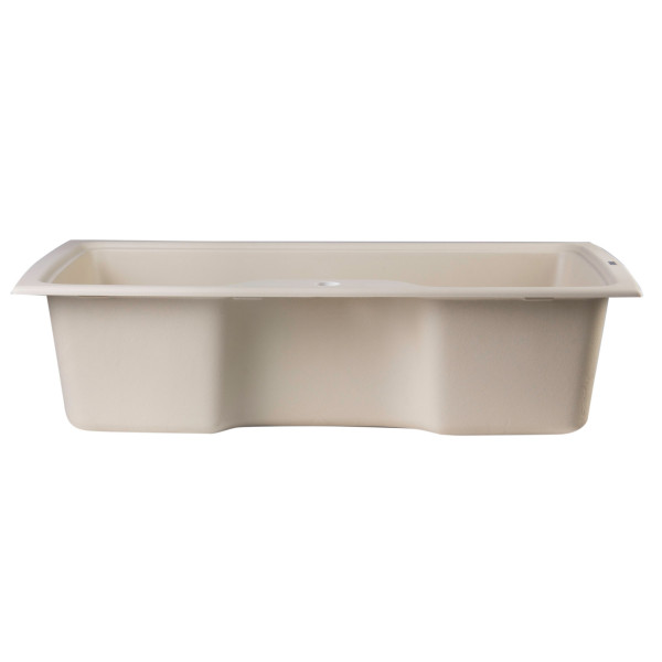 ALFI brand AB3520DI 35" Drop-In Single Bowl Granite Composite Kitchen Sink
