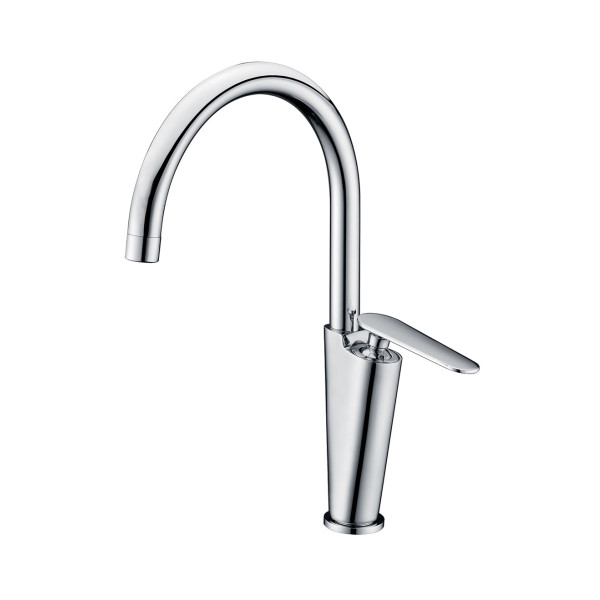 ALFI brand AB3600 Gooseneck Single Hole Bathroom Faucet