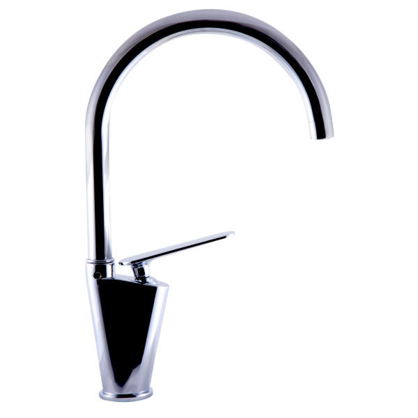 ALFI brand AB3600 Gooseneck Single Hole Bathroom Faucet