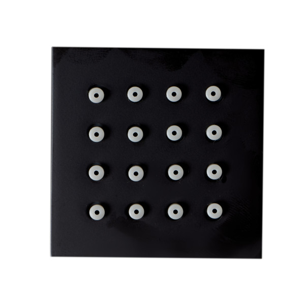 ALFI brand AB3820 2 Inch Square Adjustable Shower Body Spray