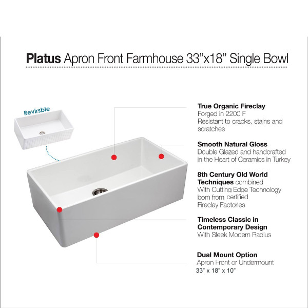 ALFI brand AB4318 White