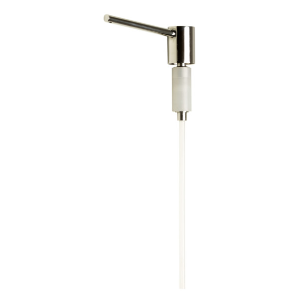 ALFI brand AB5006 Ultra Modern Round Solid Stainless Steel Soap Dispenser