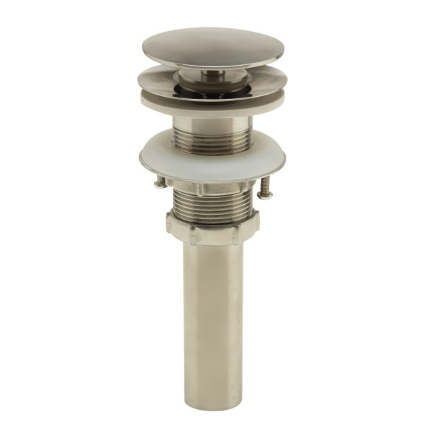 ALFI brand AB5009 Stainless Pop Up Drain for Bathroom Sink w/o Overflow