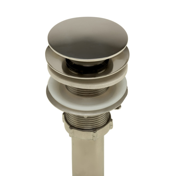 ALFI brand AB5009 Stainless Pop Up Drain for Bathroom Sink w/o Overflow