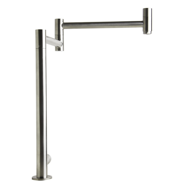 ALFI brand AB5018 Stainless Steel Retractable Pot Filler Faucet