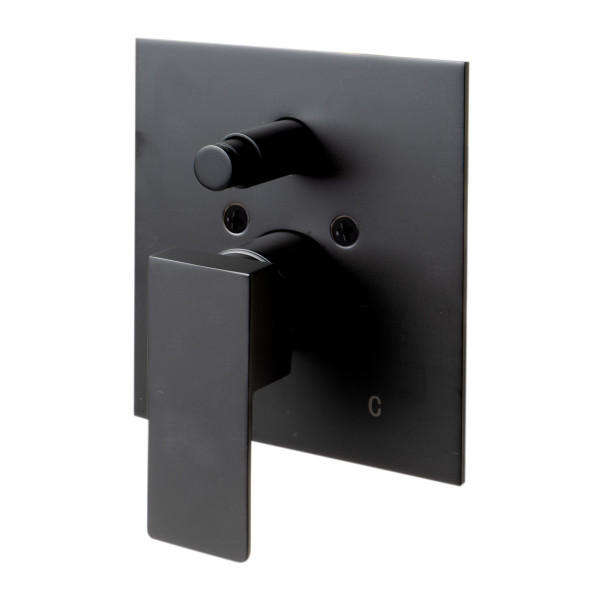 ALFI brand AB5601 Single Lever Bath Shower Valve Diverter Polished/Brushed