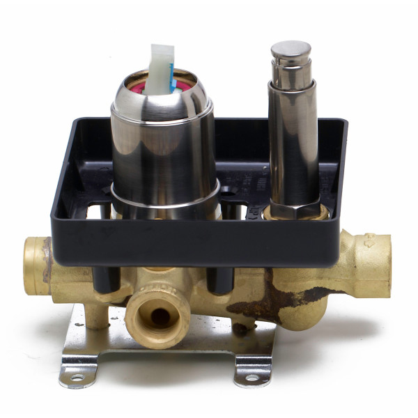 ALFI brand AB5601 Single Lever Bath Shower Valve Diverter Polished/Brushed
