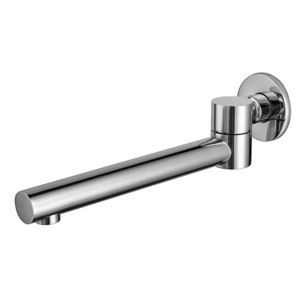 ALFI brand AB6601 Solid Brass Round Foldable Bathtub Spout