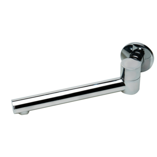 ALFI brand AB6601 Solid Brass Round Foldable Bathtub Spout