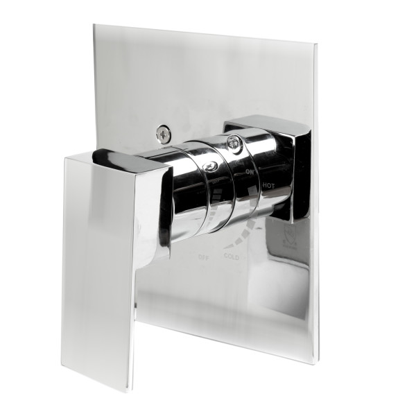 ALFI brand AB6701 Modern Square Pressure Balanced Shower Mixer