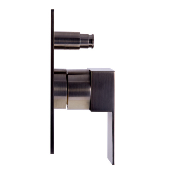 ALFI brand AB6801 Modern Square Pressure Balanced Shower Mixer w/ Diverter
