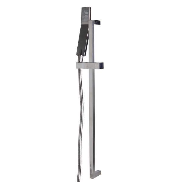 ALFI brand AB7606-BN Sliding Rail Hand Shower Set in Polished or Brushed