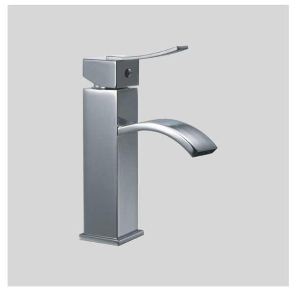 Brushed Nickel Dawn AB78 1258 Single-Lever Brass Lavatory Faucet