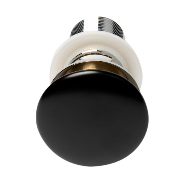 ALFI brand AB8056 Ceramic Mushroom Top Pop Up Drain for Sinks with Overflow