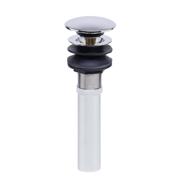 ALFI brand AB9056 Pop Up Drain for Bath Sink with Overflow Polished/Brushed