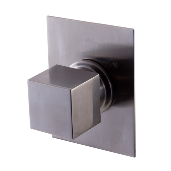 ALFI brand AB9209 Modern Square 3 Way Shower Diverter