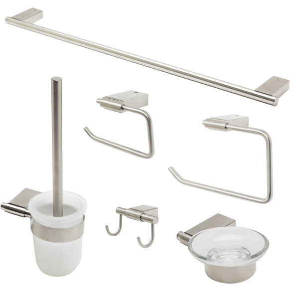 ALFI brand AB9515 6 Piece Matching Bathroom Accessory Set