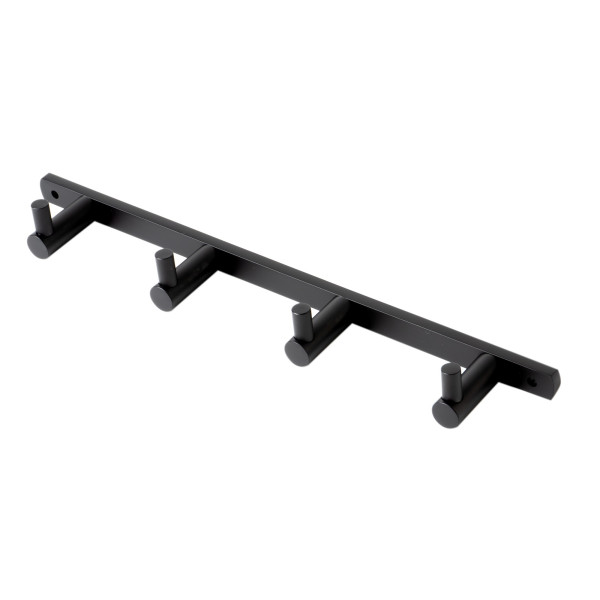 ALFI brand AB9528 Wall Mounted 4 Prong Robe / Towel Hook