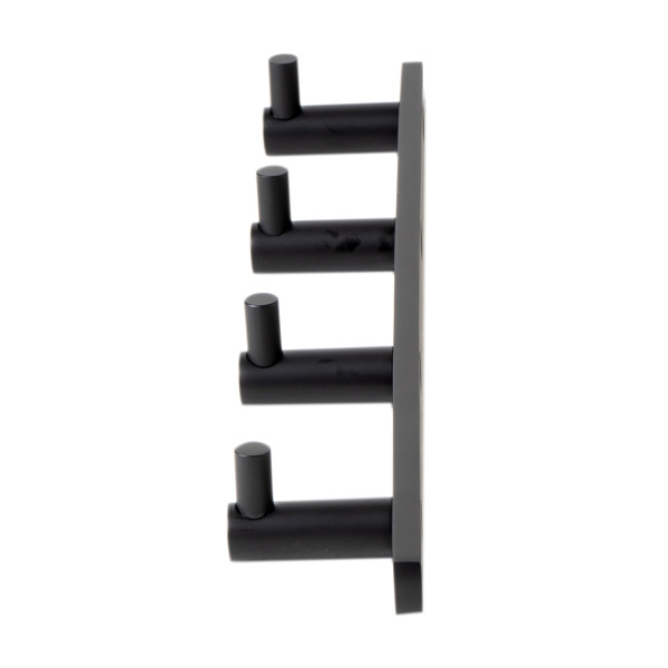 ALFI brand AB9528 Wall Mounted 4 Prong Robe / Towel Hook