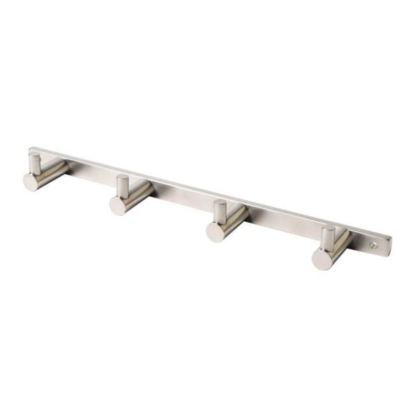 ALFI brand AB9528 Wall Mounted 4 Prong Robe / Towel Hook