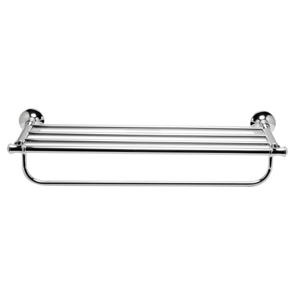 ALFI brand AB9583 Polished Chrome 23" Towel Bar & Shelf Bathroom Accessory