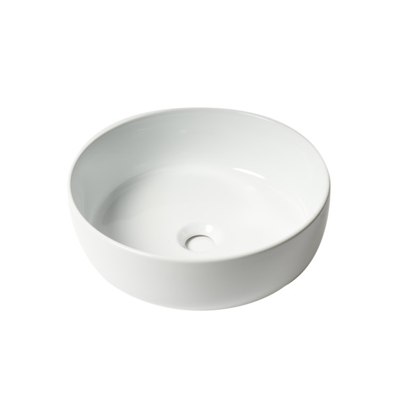 ALFI brand ABC907 15" Round Above Mount Ceramic Sink