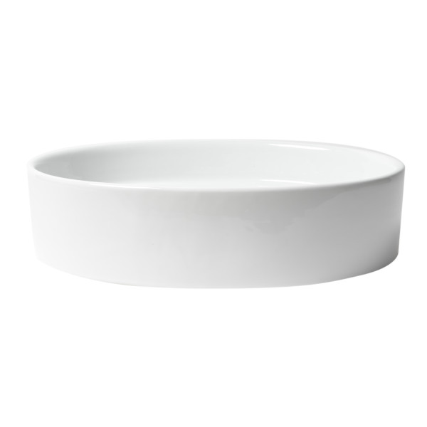 ALFI brand ABC911 White 22" Oval Above Mount Ceramic Sink