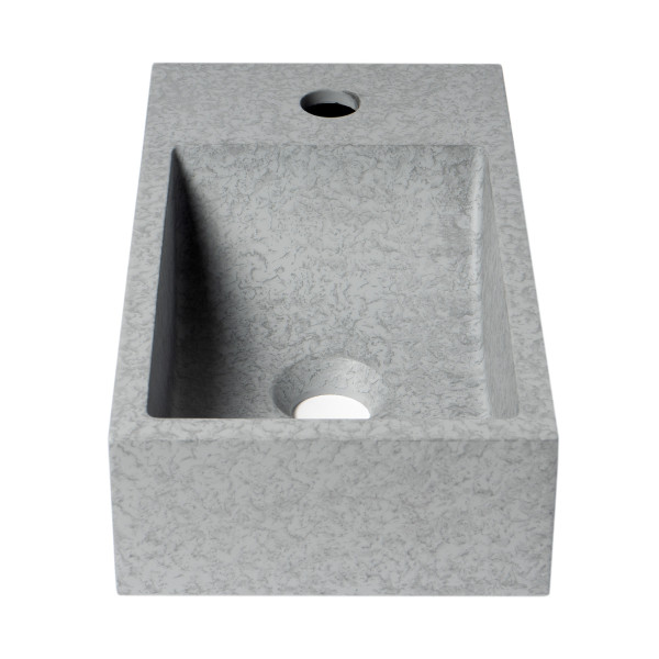 ALFI brand ABCO108 16" Small Rectangular Wall Mounted Bathroom Sink