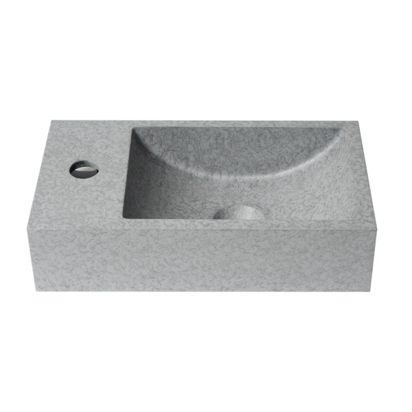 ALFI brand ABCO108 16" Small Rectangular Wall Mounted Bathroom Sink