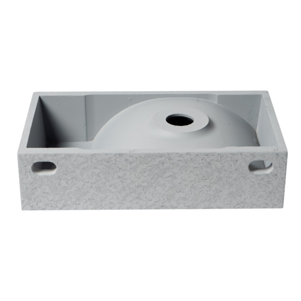 ALFI brand ABCO108 16" Small Rectangular Wall Mounted Bathroom Sink