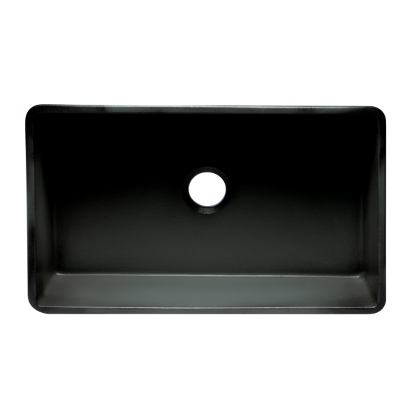 ALFI brand ABCO3320SB 33" Fireclay Farmhouse Kitchen Sink In Concrete Color