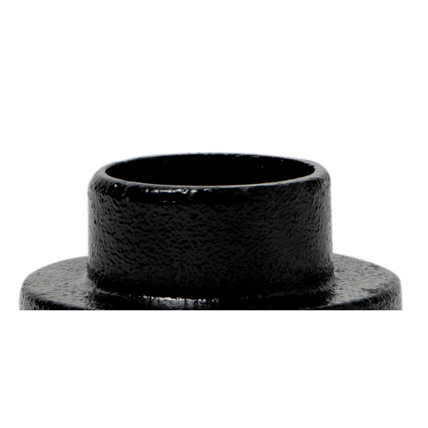 ALFI brand ABDB55CI Cast Iron Shower Drain Base with Rubber Fitting