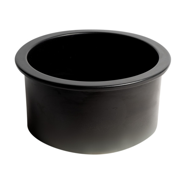 ALFI brand ABF1818R Round 18" x 18" Undermount / Drop In Fireclay Prep Sink