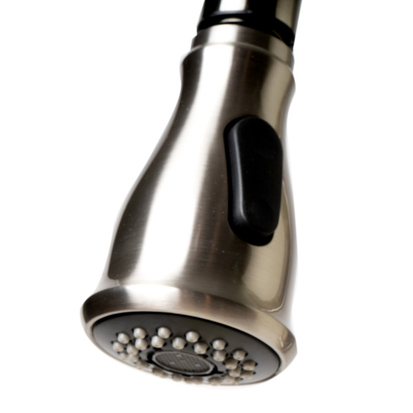 ALFI brand ABKF3783 Traditional Gooseneck Pull Down Kitchen Faucet