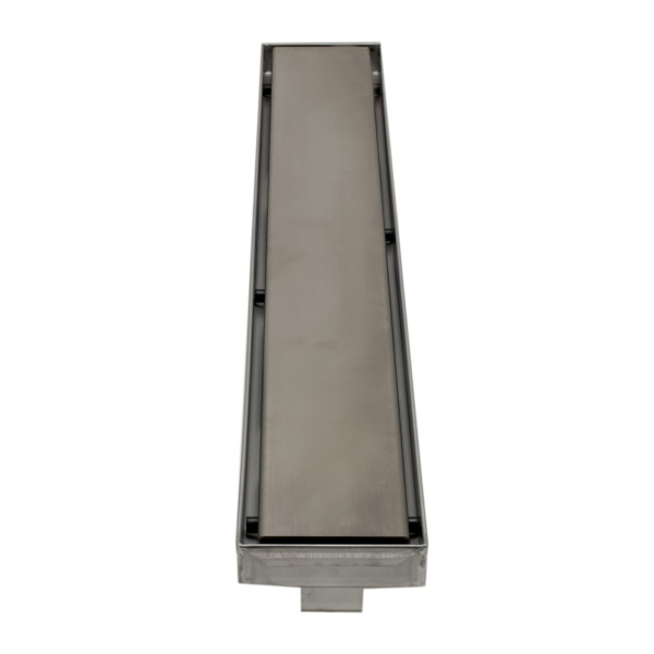 ALFI brand ABLD24B 24" Long Stainless Linear Shower Drain with Solid Cover