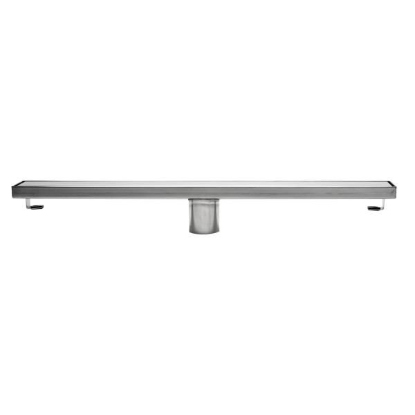 ALFI brand ABLD24B 24" Long Stainless Linear Shower Drain with Solid Cover