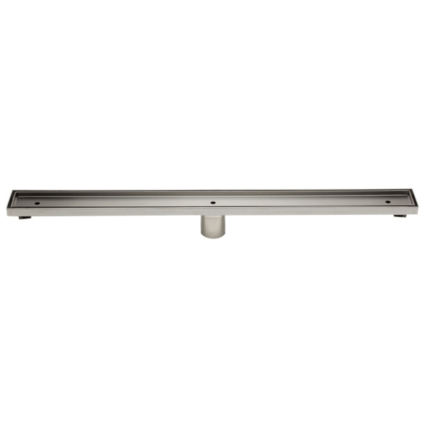 ALFI brand ABLD32A 32" Modern Stainless Steel Linear Shower Drain w/o Cover